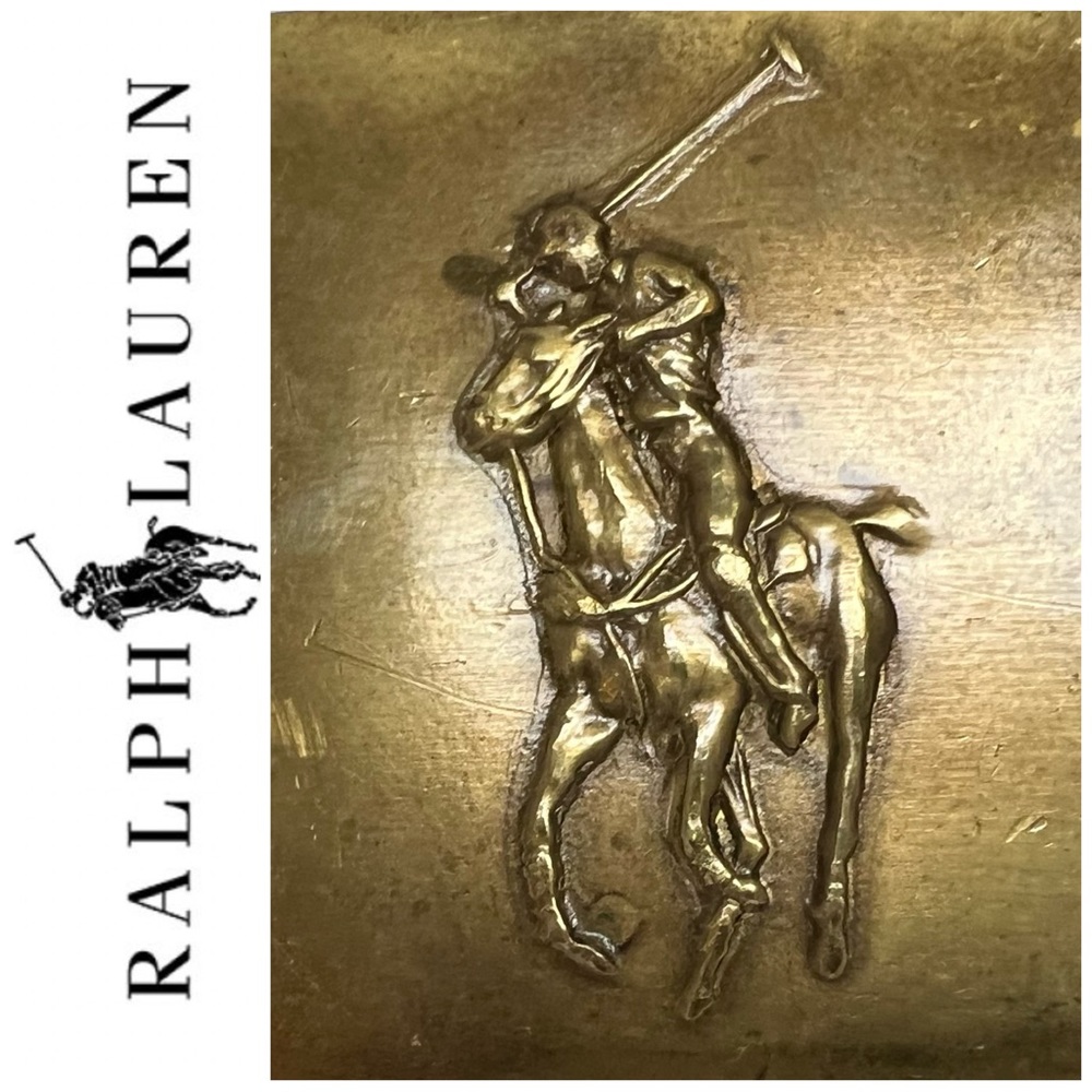 Polo Ralph Lauren Pony Logo BLACK Belt